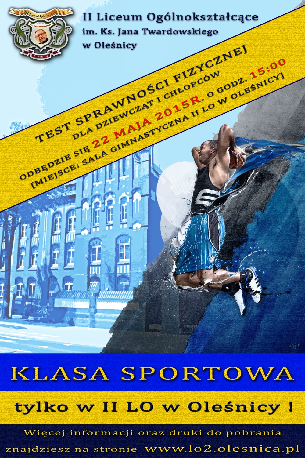 klasa sportowa plakat