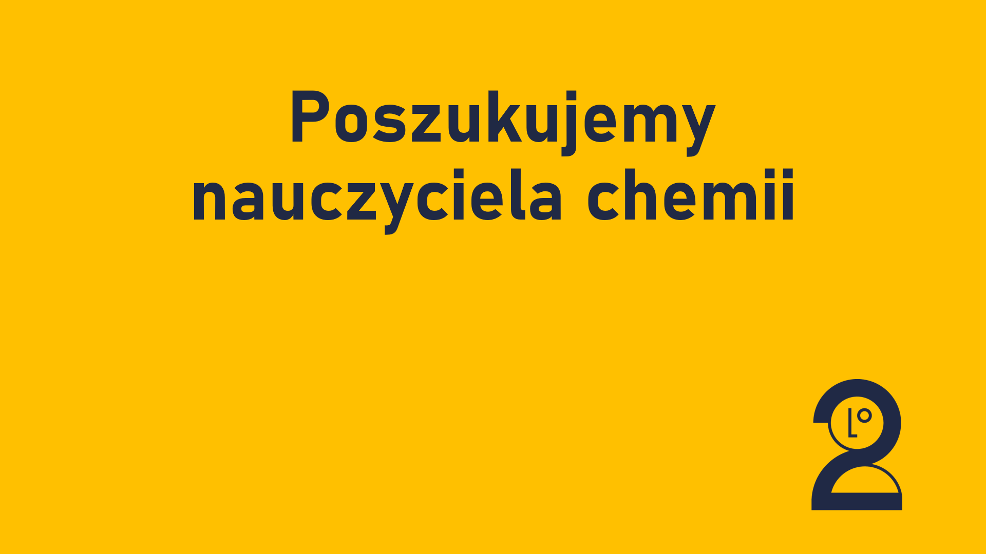 poszukujemy nauczyciela
