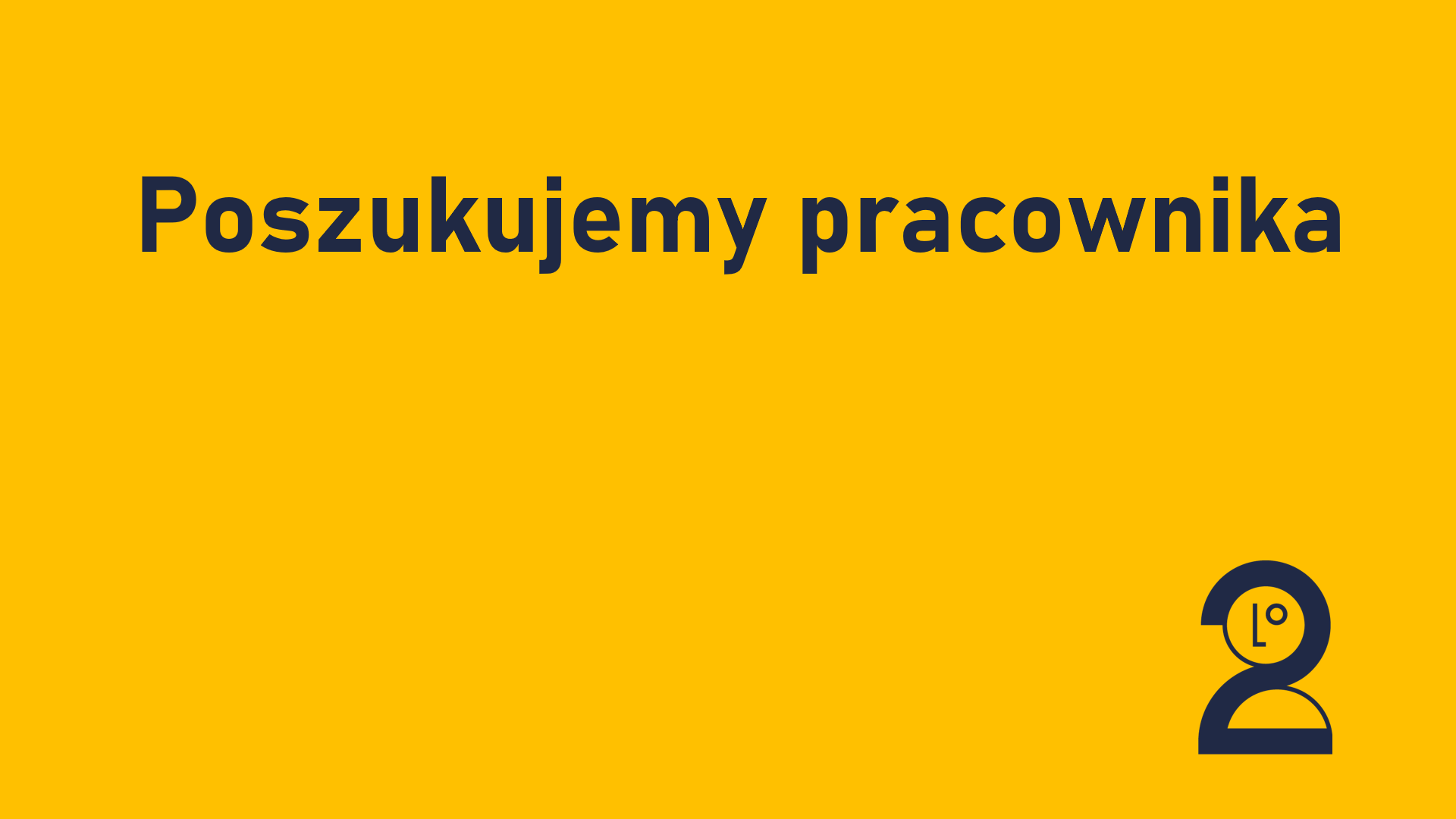 poszukujemy pracownika
